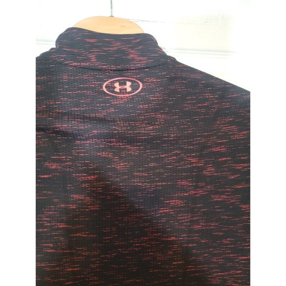 Under Armour Long Sleeve Heatgear Fitted Zipup Pull Over Size LG / G - Picture 6 of 6